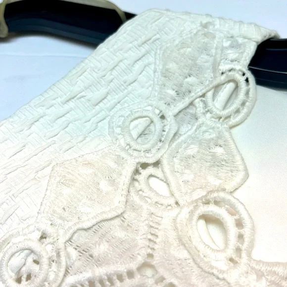 Rebecca Taylor - White Lace Top- NEW w/Tags - Picture 15 of 16